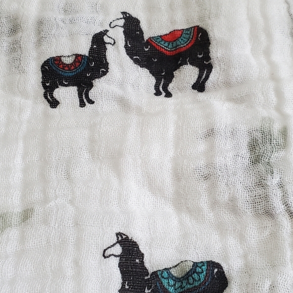 Lama Muslin Blanket Perlim Pinpin 100% Cotton - Picture 2 of 3